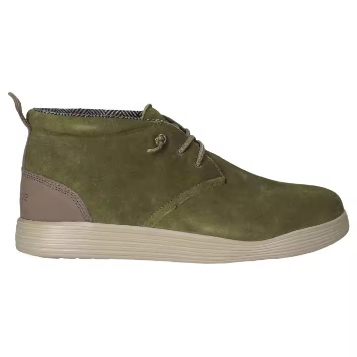 Zapatillas marca Heydude modelo 112378500 para hombre en color verde - 1
