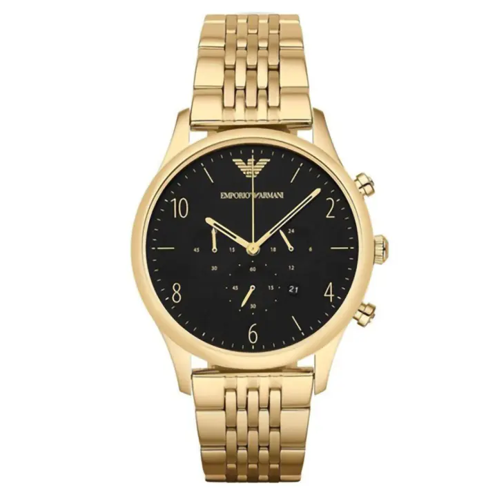 Emporio Armani Reloj hombre AR1893, Incluye Caja Original, Diámetro: 44MM - 1