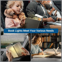 Luz De Lectura Mini LED Recargable USB Con Protección Ocular Y Ajuste De Brillo Luz Nocturna Pequeña Portátil Para Libros - details 13