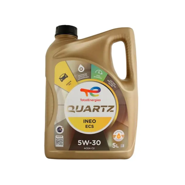 Aceite de Motor Lubricante Total 5w30 Quartz Ineo ECS 5 Litros - 1