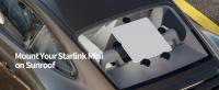 Kit De Accesorios De Montaje Para Starlink Mini Con Brazo Ajustable Y Ventosa Para Ventanas De Coche Techo Y Toldos Negro ABS Compatible Con Soporte Original Starlink - details 0