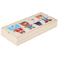 Puzzle De Madera Con Oso Cambiando Ropa Juguete Educativo Para Niños Y Niñas De Preescolar Y Escuela Primaria Estilo 3D - details 8