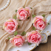 10/20/50Pcs Cabezas De Rosas Artificiales 4CM Flores Falsas Para Decoración De Hogar Boda DIY Guirnalda Regalo Accesorios - details 7