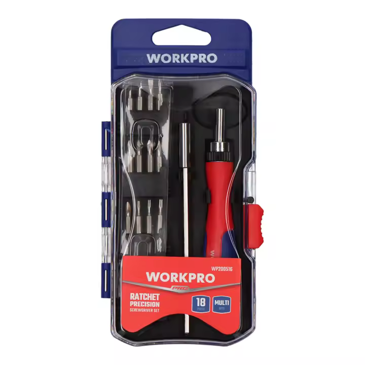 Workpro Destornillador de precisión 18 piezas WP200516 - 1