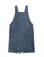 Delantal De Lona Algodón Puro Lavado Vaquero Para Publicidad Y Cocina Bib Overalls Material De Algodón Origen China - details 12