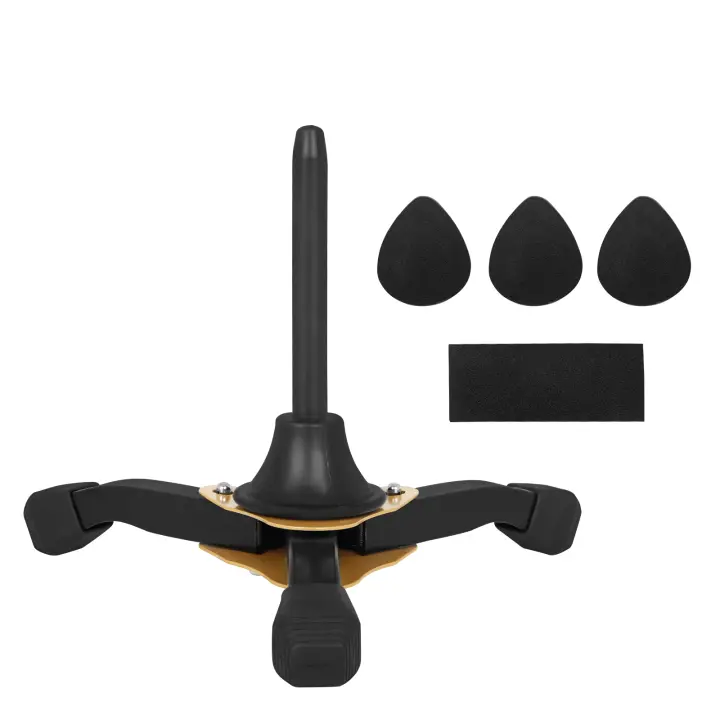 Soporte De Flauta Clarinete Oboe Soprano Saxofón Recto Plegable Portátil Trípode Accesorios Para Instrumentos De Viento IRIN - 1