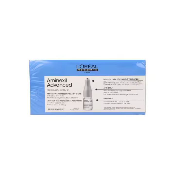 Loreal Expert Scalp Advanced Aminexil Anticaida 10x6 Ml, frena La Caída De Tu Cabello De Forma Efectiva. - 1