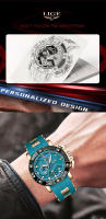 Reloj De Pulsera De Cuarzo TOP LIGE 2025 Para Hombre Lujo Resistente Al Agua Con Luminosidad Y Fecha Correa De Silicona Fashion Casual - details 2