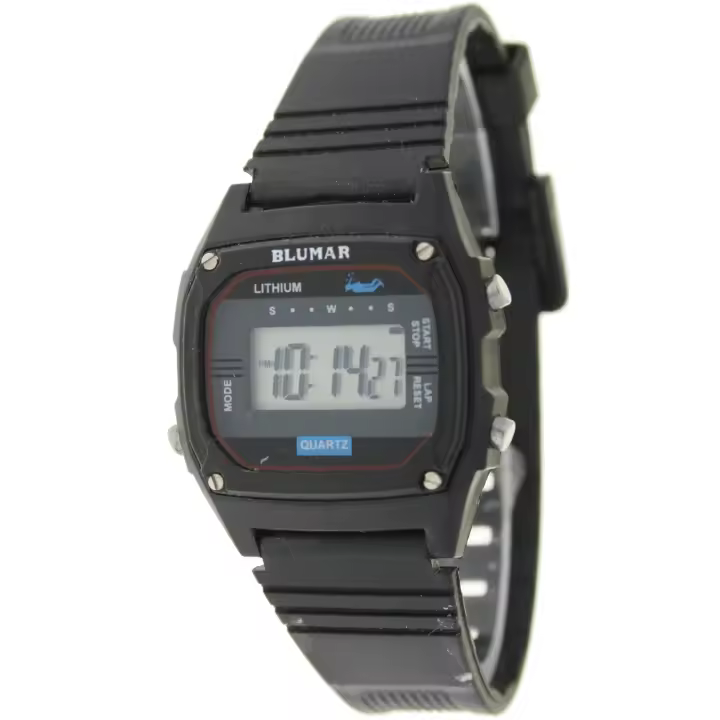 Blumar Bl-09821  Reloj Para Para Mujer Color Negro - 1
