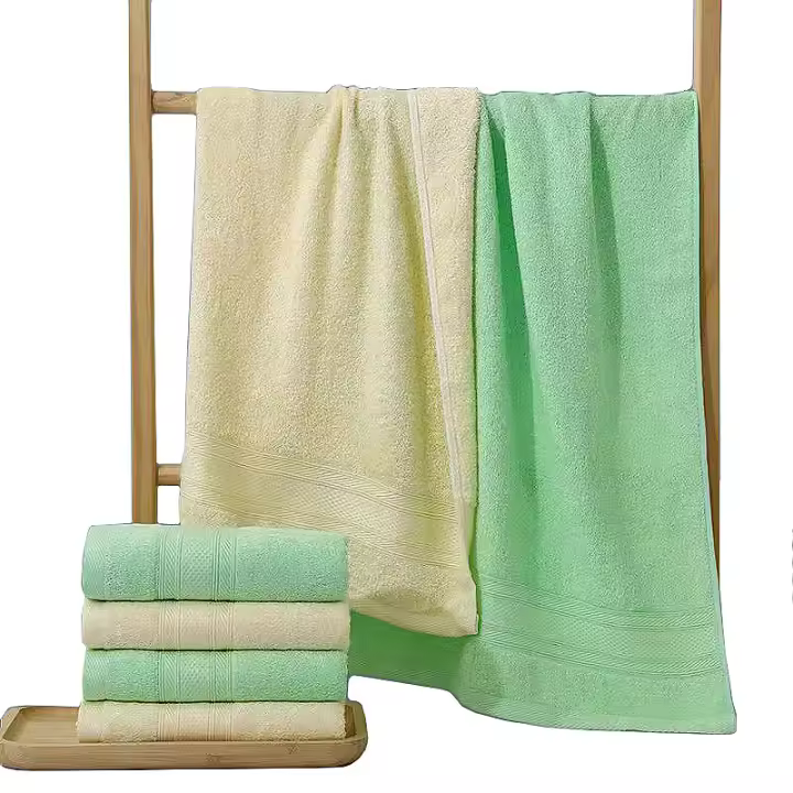 Toalla Grande de Fibra de Bambú de 40x80 cm, para baño individual, de Exportación, suave y absorbente. - 1