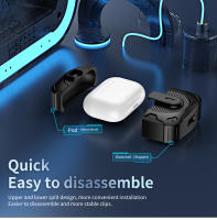Funda De Carbono Para Airpods 4/3/2 Y pro Con Hebilla De Escalada Cierre Seguro Carcasa Rígida Para Auriculares Material TPU+PC - details 5