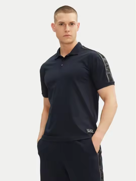 Polo Manga Corta Men Armani 139 V25 Marino Ampcmv2539Dd - 1