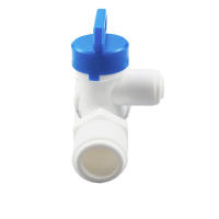 Adaptador De Agua 1/2'' Thread a 1/4 3/8 Tubo Para Válvula De Agua RO Filtro De Agua Suministro De Agua Inversa Sistema Para Purificador De Agua Grifo - details 7
