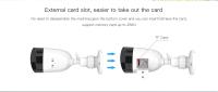 Cámara De Seguridad Vstarcam 3MP Bullet Wifi Con Visión Nocturna IR Alarma De Movimiento Detección Humana Impermeable Para Interior Y Exterior - details 8