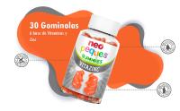 NEO PEQUES | Gummies Vitazinc | 30 Gominolas | Ositos Ricos en Vitaminas y Zinc | Refuerzan Las Defensas de Forma Natural | Sabor Fresa - details 3