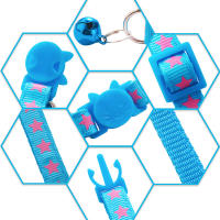 Lote De 12 Collares Para Gatos Con Campana Y Caras De Gato Ajustable Seguridad Desmontaje Nylon Para Gatos Y Gatitos - details 8