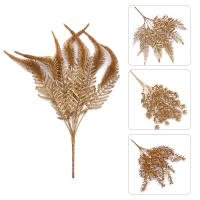 Rama De Pino Artificial Dorada 1PC Guirnalda De Navidad Decorativa Para Árbol De Navidad Adorno De Hogar Y Año Nuevo - details 1