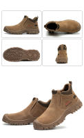 Zapatos De Seguridad Para Hombre Con Punta De Acero Transpirables Antideslizantes Cómodos Y Protegidos Contra Aislamiento 6KV - details 19