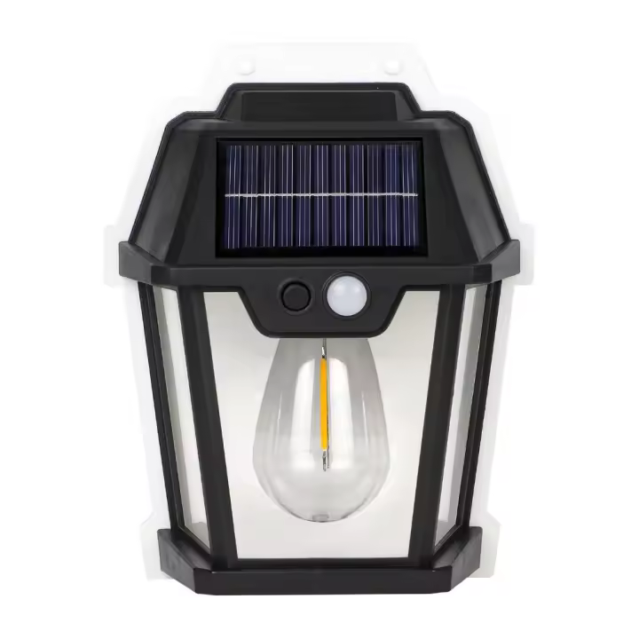 Aplique solar led , alta luminosidad, sensor de movimiento - 1