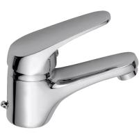 Grifo Lavabo Aleación Zinc, Cromado, Agua Caliente-Fría, Latiguillos, Caño Bajo, Monomando - details 0