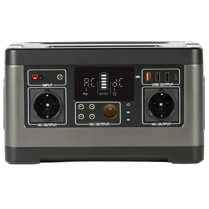 Flashfish P63 Estación de energía portátil, batería de litio de 520Wh/140400mAh Generador Solar Portatil para Camping, Viajes , salida de CA de 500W, 5 salidas DC, 4 salidas USB - 1