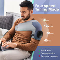Masajeador magnético deslizante para articulaciones de hombros, dispositivo de terapia de masaje vibratorio con calor para hombros (2025) - details 6