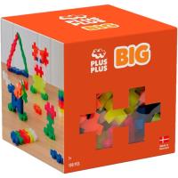 Plus Plus Big Cubo 100 piezas de colores neón - Juego de construcción creativa - Ludilo 3411 - details 0