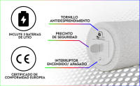 Palos Luminosos LED | 47 CM | Palos de Luz | Palos Luminosos de Espuma Led | Boda | Barras de Luz para Fiestas | MARCA EL FUTBOLIN - details 1