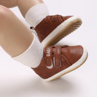 Zapatos Para Bebé 0-18 Meses Niño Y Niña Suéter De Cuero PU Suave Suela De Goma Antideslizante Zapatos Casuales Para Todoterreno - details 28