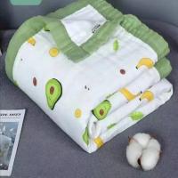 Toalla De Baño Para Bebé De Algodón Puro Super Suave Gauze Recién Nacido Cubierta Por Niño Manta Cuatro Estaciones Cálido Edredón Para Bebé Unisex 0-3Años - details 3