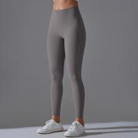 Leggings De Yoga Talla Alta Control De Atrás Leggings Deportivos Para Correr Ciclismo Gimnasio Prueba De Agachamiento Slimming Booty - details 21