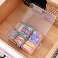 Juego De Cajas De Almacenamiento Para Uñas Y Joyería Con Diamantes Pintura DIY Accesorios De Manualidades De Rhinestone Plástico Botella De Semillas - details 7