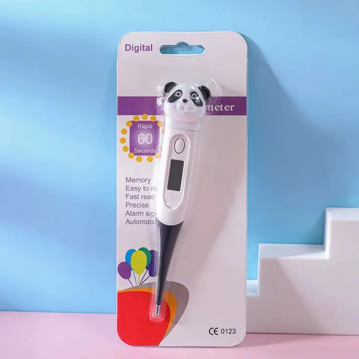 Termómetro Digital Para Niños Y Adultos Termómetro De Cabeza Suave Electrónico Para El Brazo Medidor Rápido Y Eficiente - 1