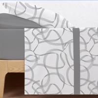 CARPE DIEM Sabanas Invierno térmicas de Coralina Estampadas, Doble Cara Térmica Mod.CINTA Gris  para Cama 90,105,135,150 y 180 .Gramaje 200 gr/m extra suave - details 0