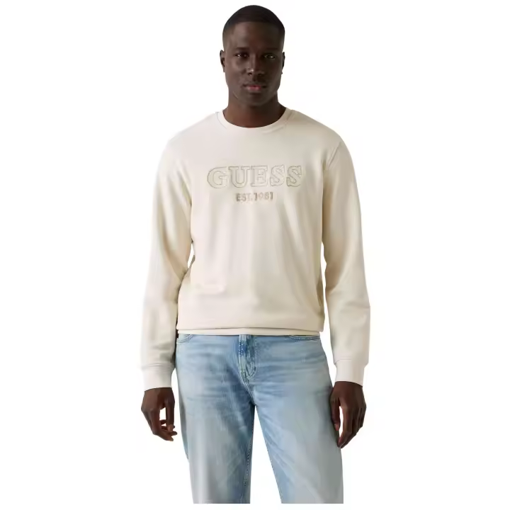 Sudadera Guess modelo M5YQ05-G1CV para Hombre en color Beige - 1