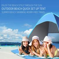 Tienda de campaña emergente, tienda de Playa portátil, tienda de campaña para Exterior plegable, resistente a Los Rayos UV, Ligera, impermeable, se puede utilizar Como Sombrilla para el hogar y El Jardín de los niños, La Playa. - details 3