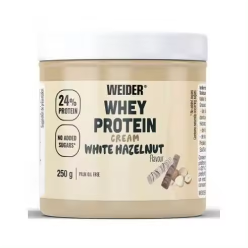 CREMA PROTEICA (250G) CHOCO WHITE HAZELNUT- Weider - 1
