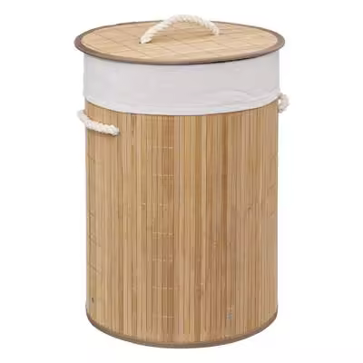 Cesto de Bambú para la Colada 48 L - Factory Cuadros | Ecológico y Resistente - 1