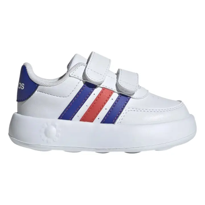 Zapatillas Adidas Breaknet 2.0 Cf Infantil Blancas Azul Rojo Id5278 Casual Niño Niña - 1