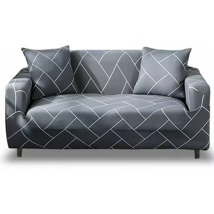 Funda de sofá de 2 plazas con reposabrazos, Funda antideslizante para sofá Con 1 - 1