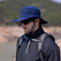 Sombrero De Pescador Xinbaoguan Para Hombres 100% Nylon Protección Solar Transpirable Gran Sombrilla Verano Casual - details 18