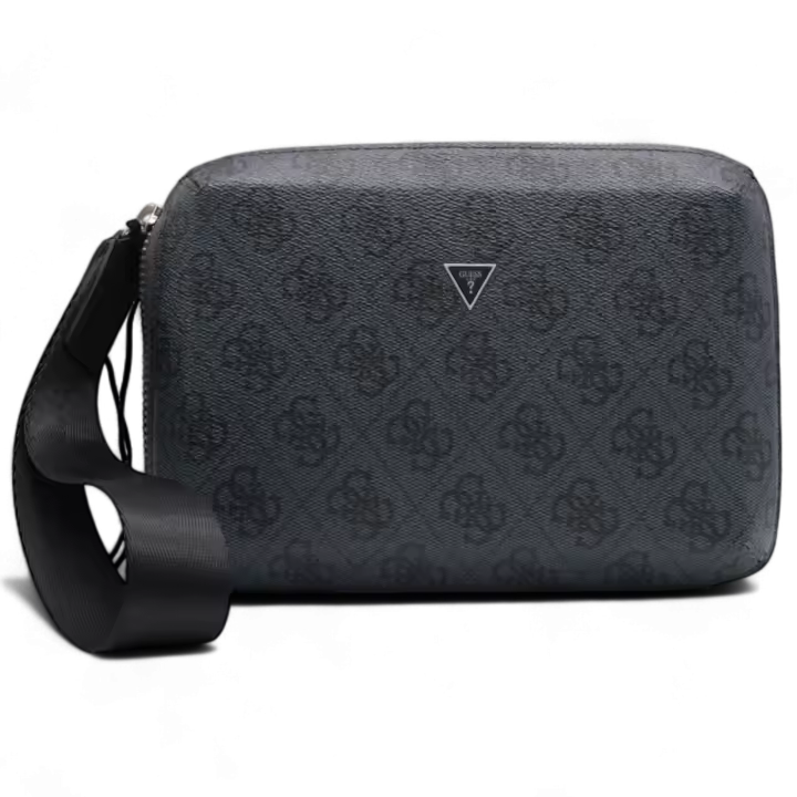 Neceser Guess Moderno con Logo 4G Negro Hombre Moderno, Ropa casual 100% Piel sintética - 1