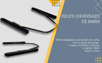 MODAUTO Guias Correderas para Bases de Asiento, Ríeles para Asientos Adaptables, Carrileras para Asientos,Palanca, para Asiento de Conductor, Negro - details 3