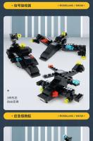 Kit De Construcción De Bloques SWAT 585pcs 8en1 Camión De Comando Estación De Policía Helicóptero De La Ciudad Juguetes Educativos Para Niños - details 15