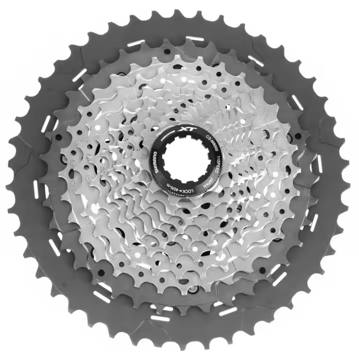 Shimano Cassette Deore Xt M8000 Negro,Plateado - 1