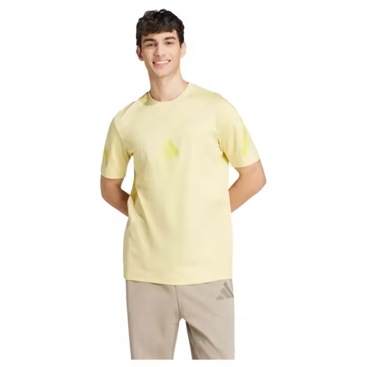 Camisetas-Deportes marca Adidas modelo Jd5981 para hombre en color amarillo - 1