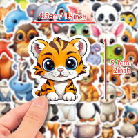 Pegatinas De Animales Cartoon Pequeños Naturales Para Niños 50 Piezas Grandes Ojos Estilo Graffiti Juguetes Para Niños a Partir De 14 Años - details 2