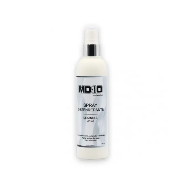 Spray Desenredante Vegano y Biodegradable - Acondicionador Hidratante para Perros y Gatos sin Aclarado - Spray Desenredante y Antiestático –  Fabricado en España - 250ml - MD-10 COLLECTION - 1