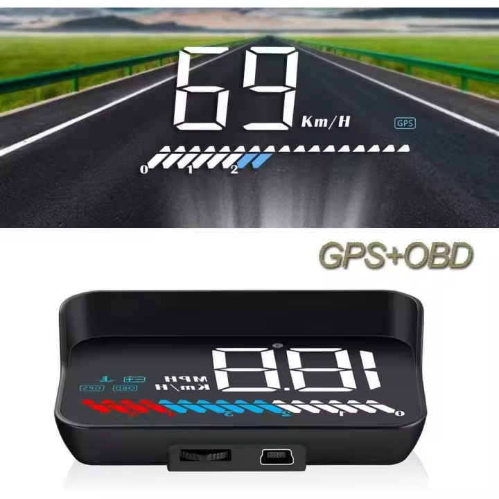 Pantalla del coche Velocímetro del coche Velocímetro Indicador de temperatura del agua Velocidad del motor Alarma de seguridad - 1