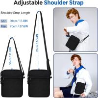 Bolso de hombro pequeño de Lona, Bolso bandolera ligero, Bolso Cruzado con múltiples bolsos de gran capacidad para hombre - details 1